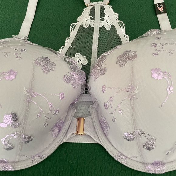 Victoria’s Secret BODY BY VICTORIA Full Coverage Shimmer Floral Racerback Bra - Picture 4 of 16